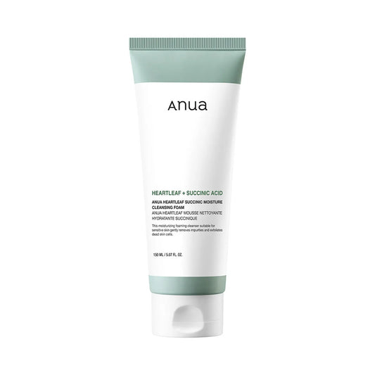 ANUA Heartleaf Succinic Acid Moisture Cleansing Foam 150ml