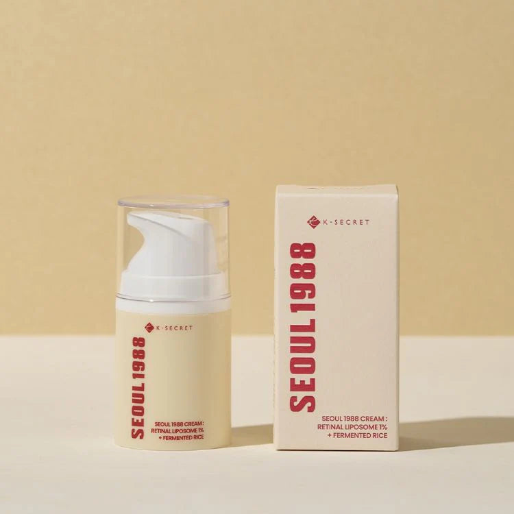 KSECRET SEOUL 1988 Cream: Retinal Liposome 1% + Fermented Rice 50ml - sheesha