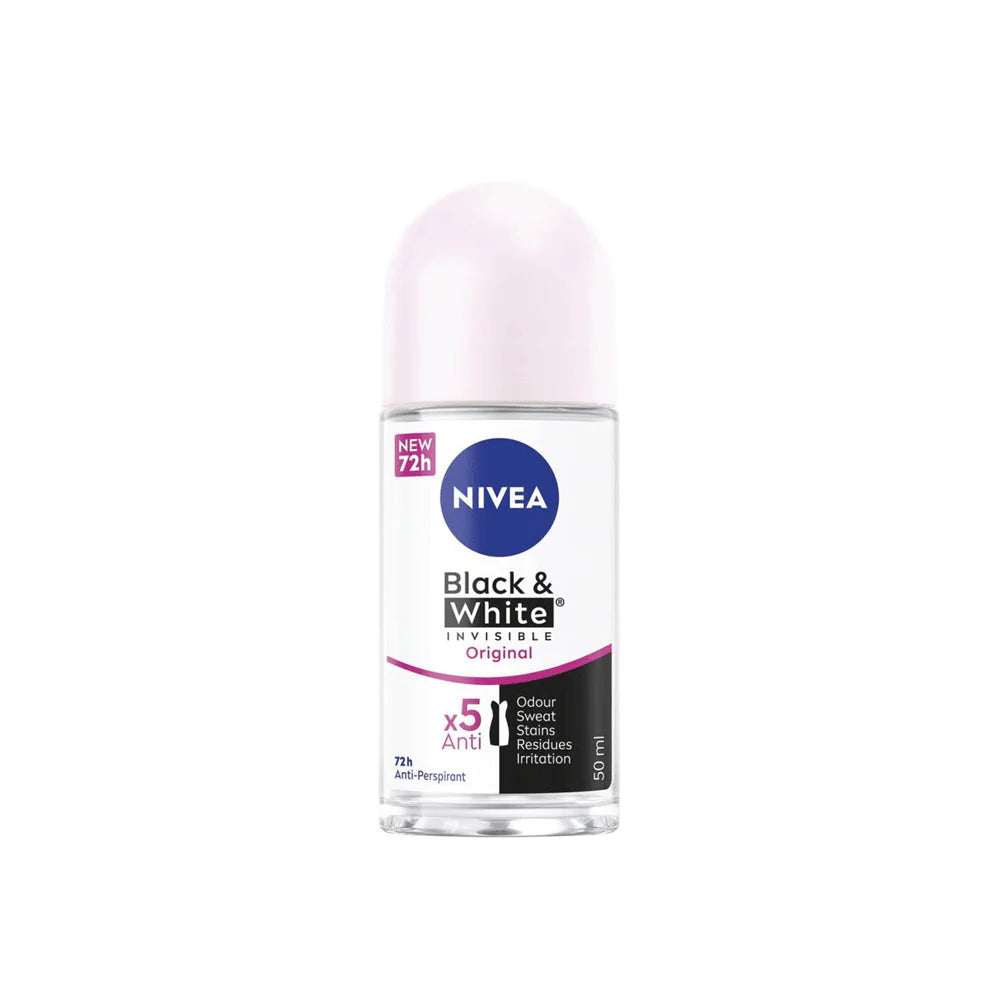 Nivea Black & White Invisible Roll-On 50ml