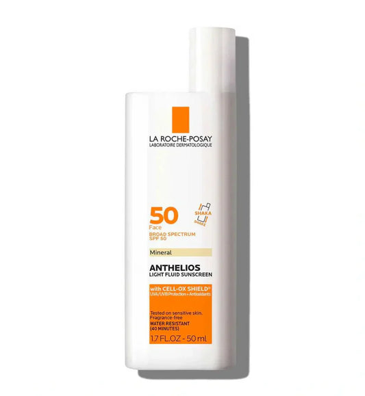 La Roche Posay Anthelios Light Fluid Mineral Sunscreen Spf50 - sheesha