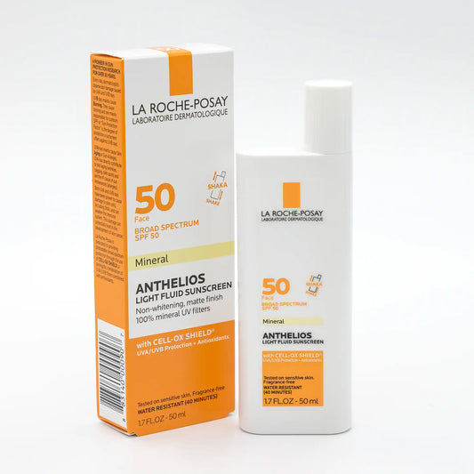 La Roche Posay Anthelios Light Fluid Mineral Sunscreen Spf50 - sheesha