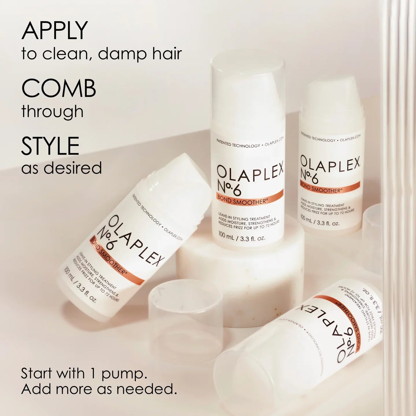 Olaplex No.6 Bond Smoother Leave-In Styling Cream 100ml - sheesha