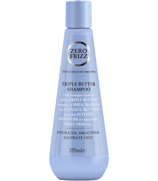 Zero Frizz The Science Of Smooth Triple Butter hair shampoo 355Ml - sheesha