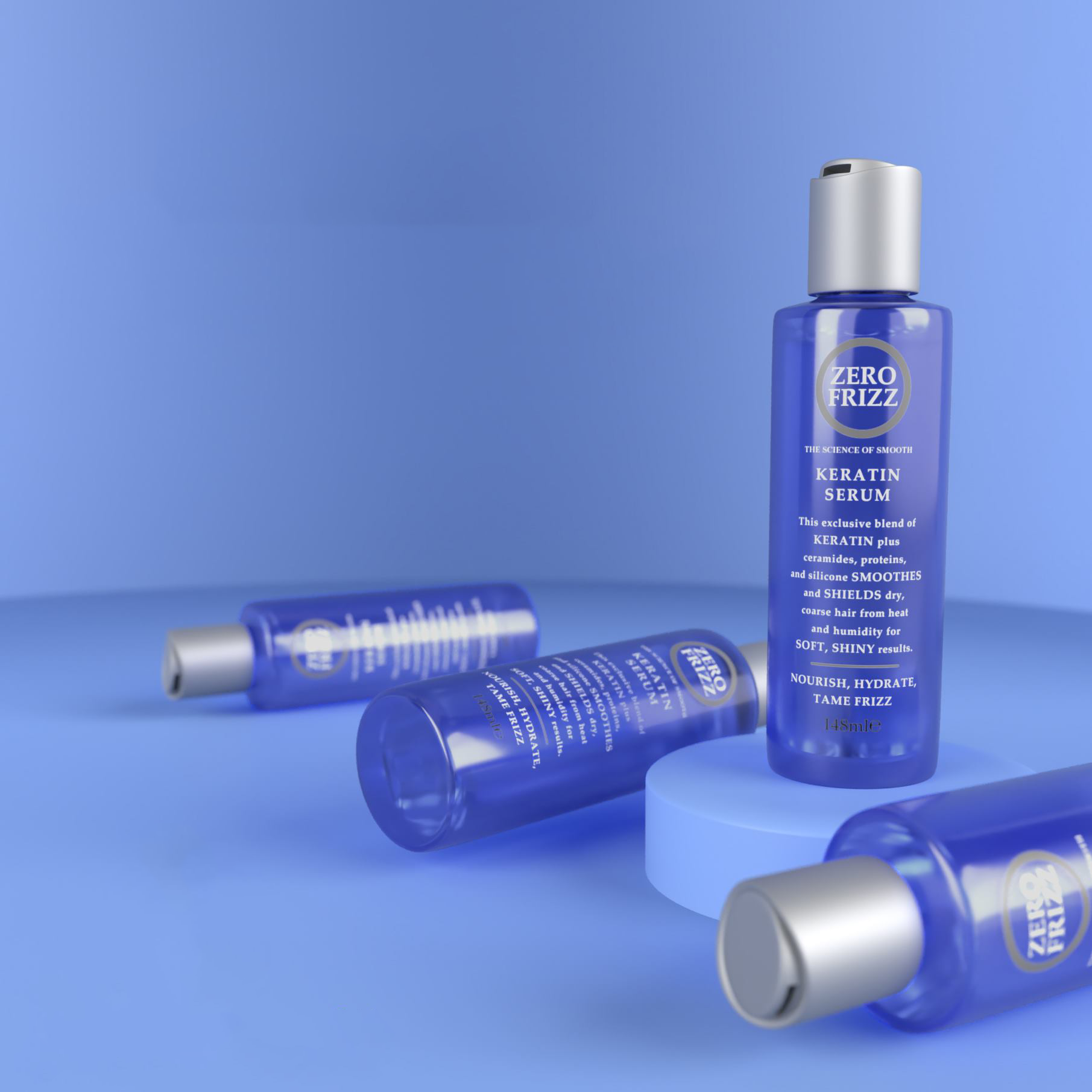 Zero Frizz The Science Of Smooth Triple Butter hair Serum 148Ml - sheesha