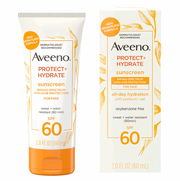 Aveeno Protect+Hydrate Sunscreen SPF50 88ml - sheesha