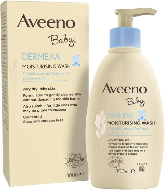 Aveeno Baby Dermexa Moisturising Wash 300ml - sheesha