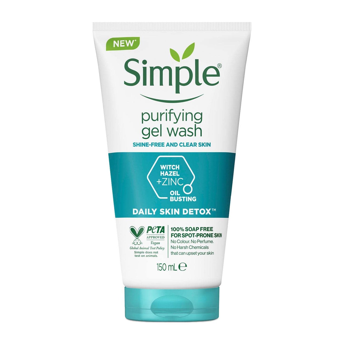 Simple Purifying Gel Facial Wash 150ml - sheesha