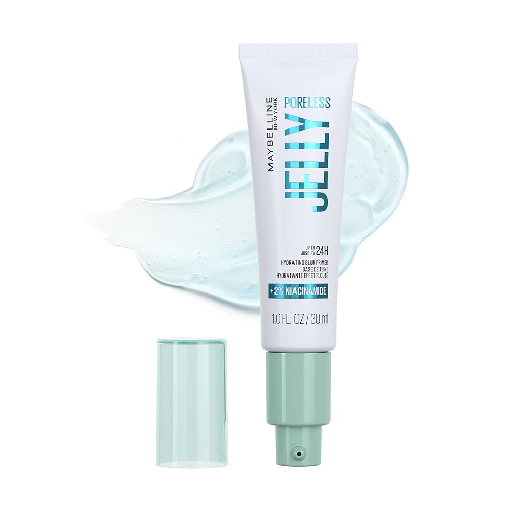 Maybelline New York Poreless Jelly 24-Hour Blurring Poreless Primer - sheesha