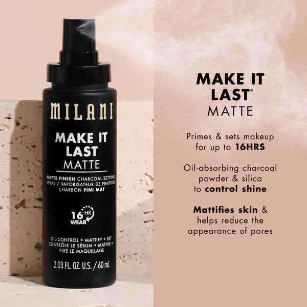 Milani Make It Last Matte Finish Setting Spray 60ml - sheesha