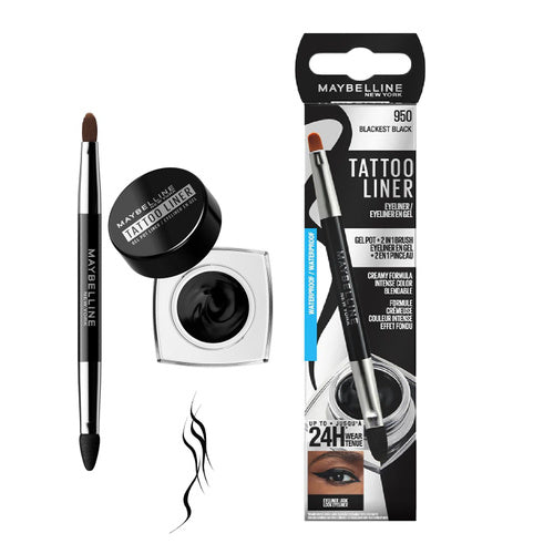 Maybelline New York Tattoo Liner Black Gel Pot Eye Liner - sheesha