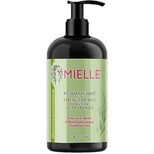 Mielle Organics Rosemary Mint Strengthening Leave In Conditioner - sheesha