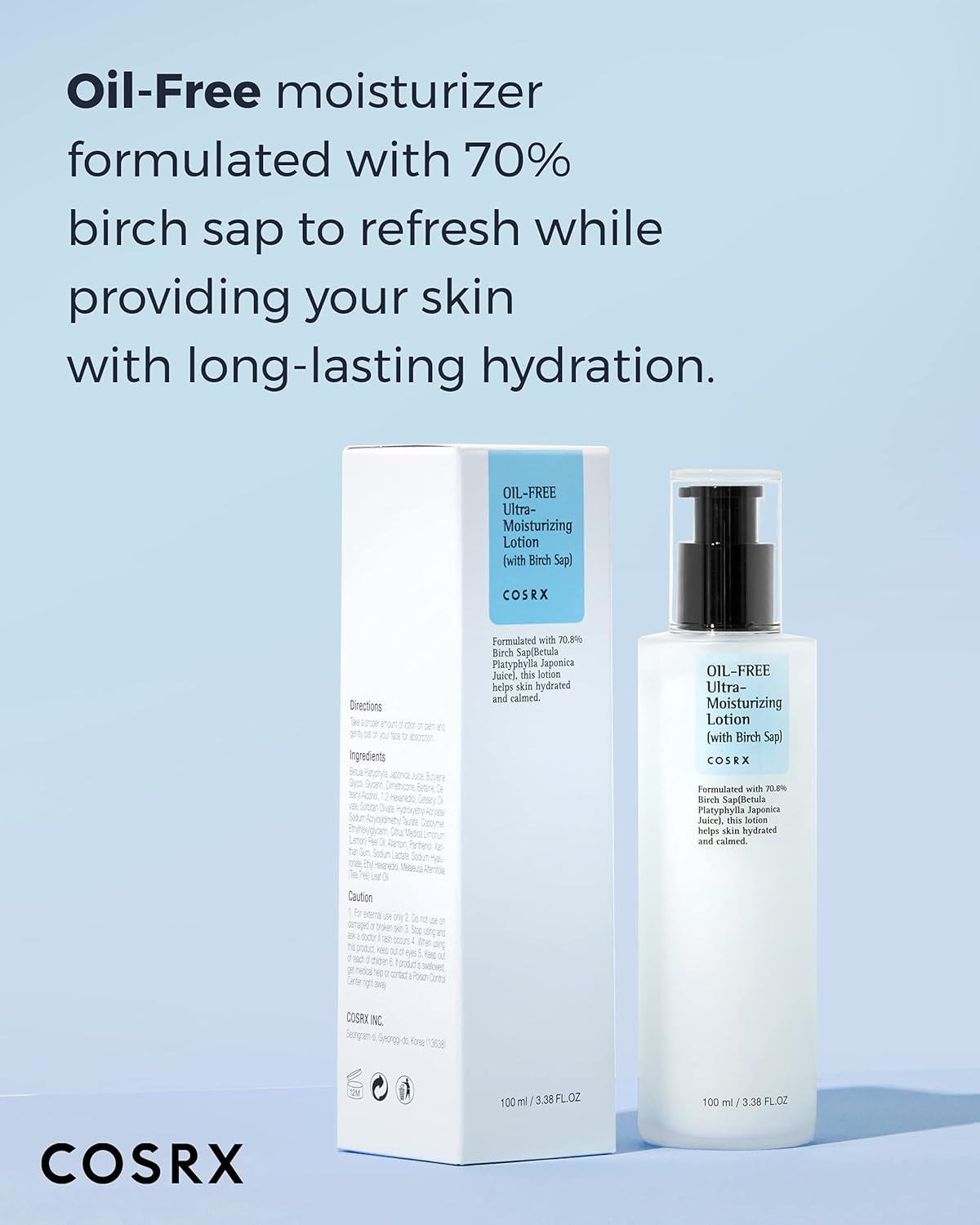 COSRX Oil Free Ultra Moisturizing Lotion 100ml - sheesha