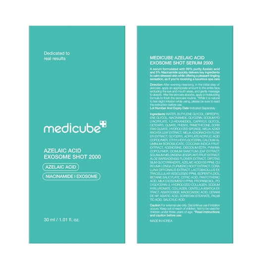 Medicube Azelaic Acid Exosome Shot Serum 2000 - sheesha