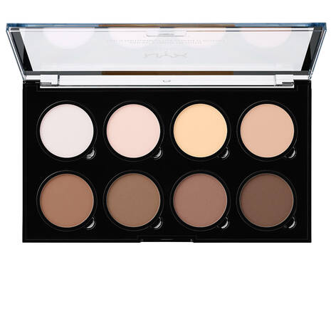NYX Highlight and Contour Pro Palette Open View - Sheesha