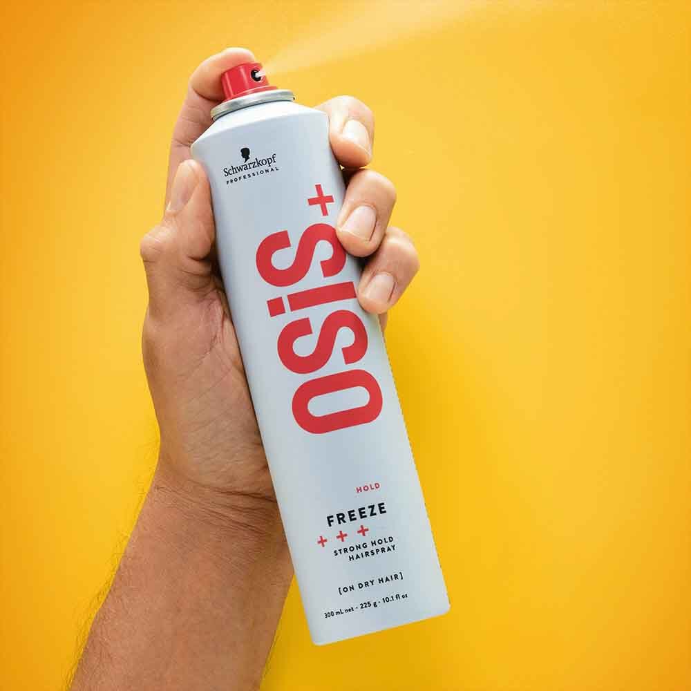 Schwarzkopf Osis+ Freeze Hold Fixation Strong Hold Hair Spray  500ml - sheesha