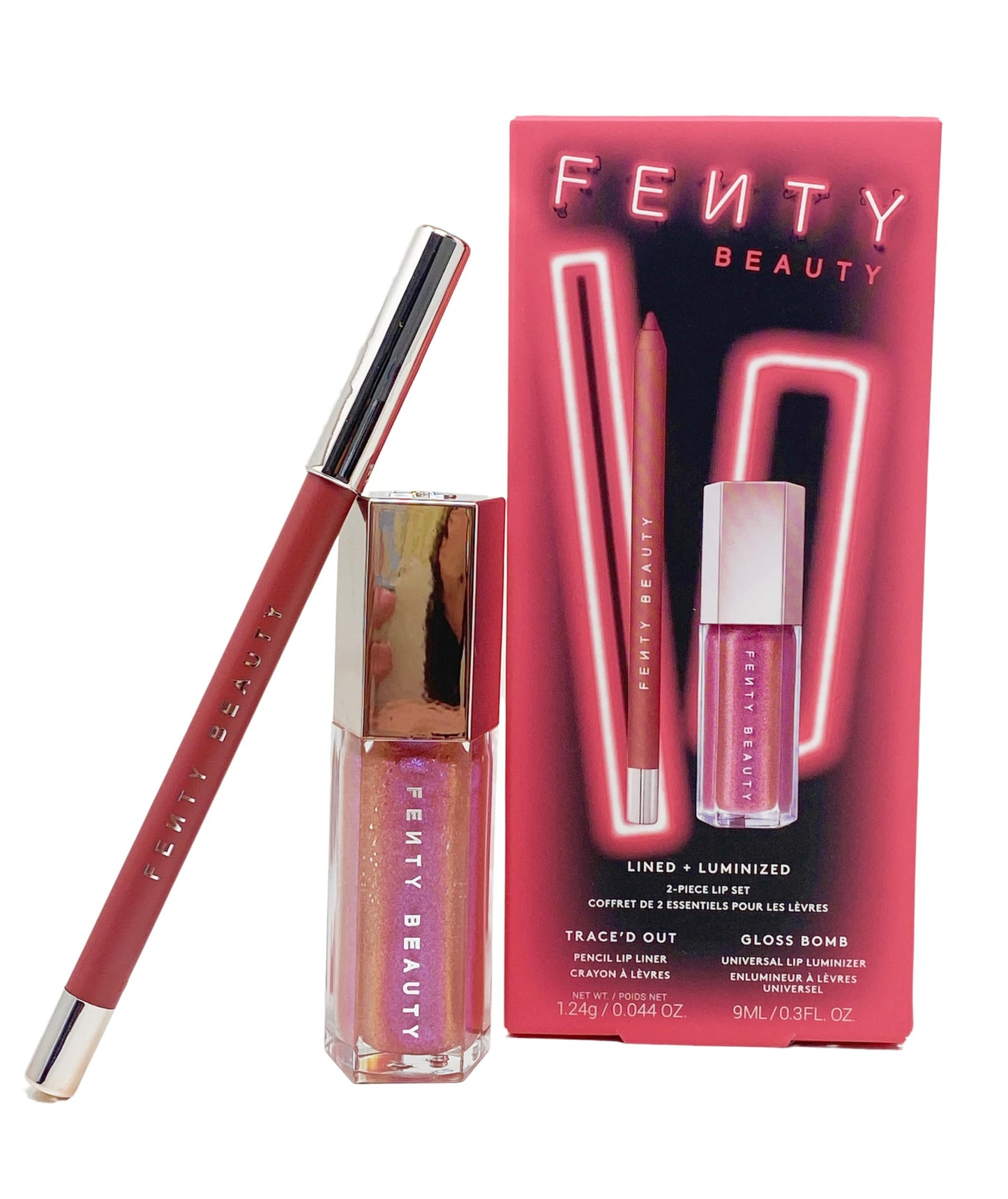 Fenty Beauty Lined + Luminized 2-Piece Lip Set
