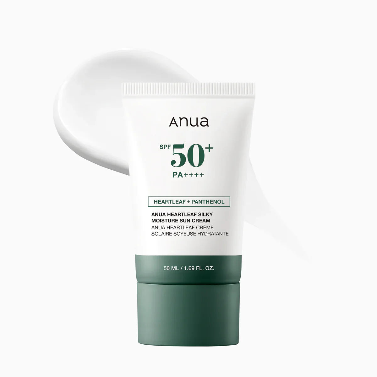 ANUA Heartleaf Silky Moisture Sun Cream 50ml - sheesha
