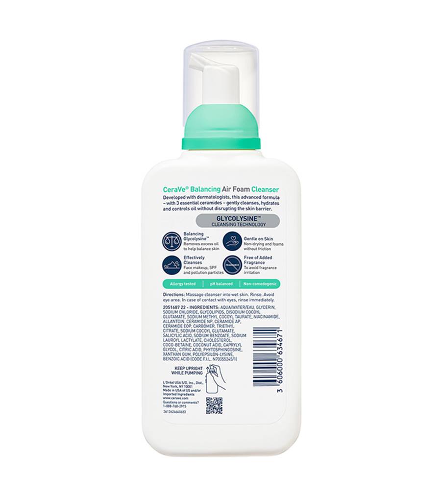 Cerave Balancing Air Foam Cleanser - sheesha