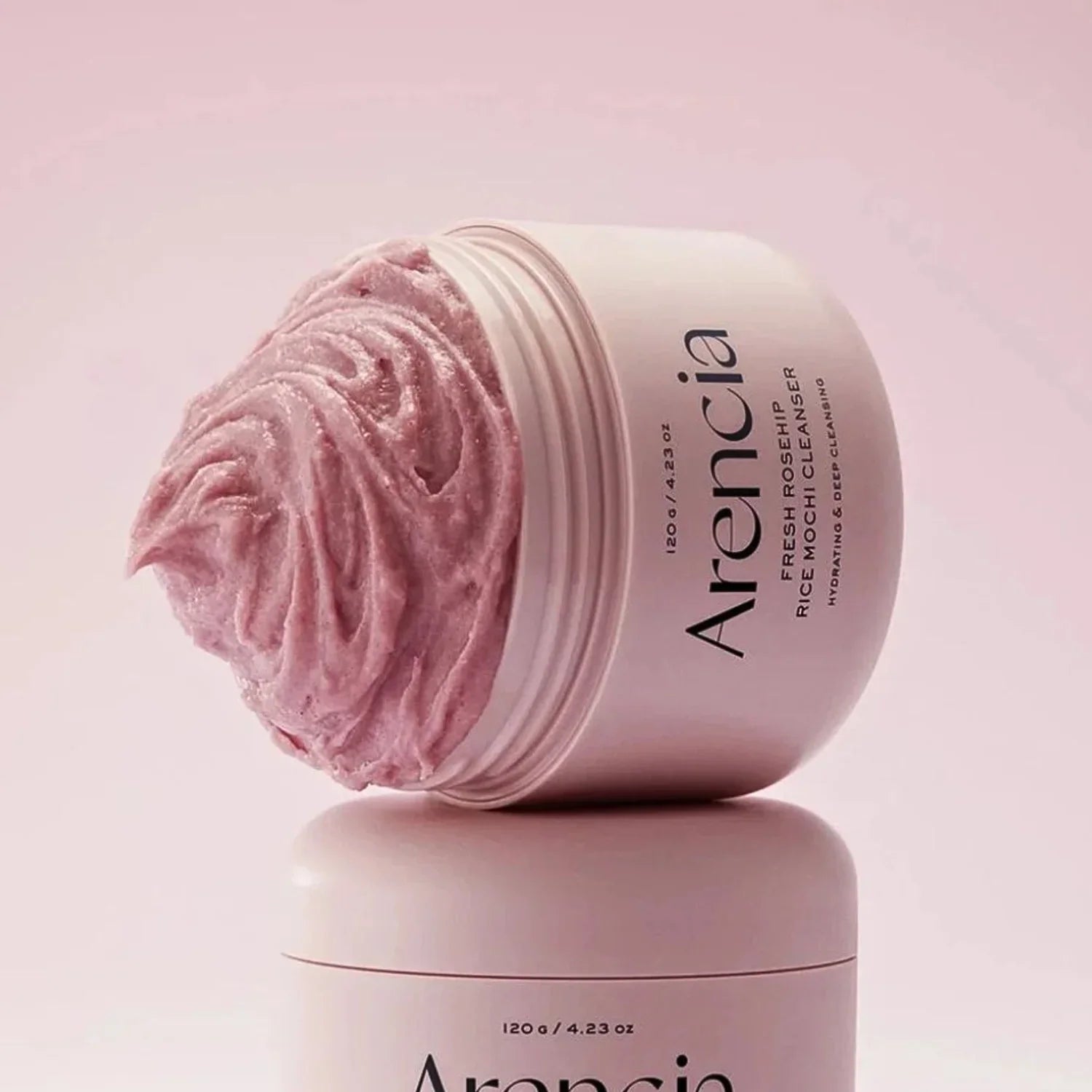 Arencia Fresh Rosehip Rice Mochi Face Cleanser 120g - sheesha