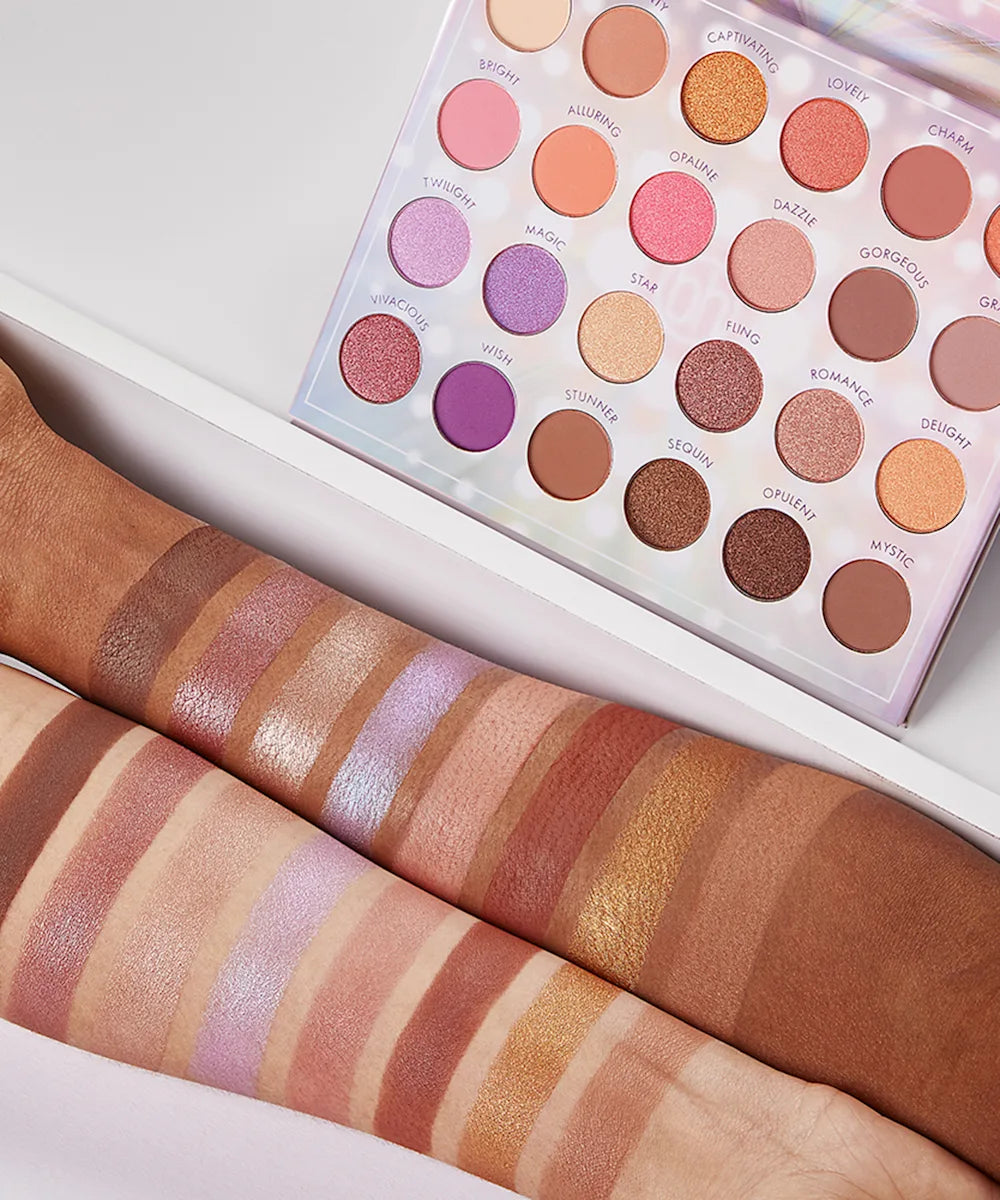 BH Cosmetics Opalescent Eye Shadow Palette 24 Colours - sheesha