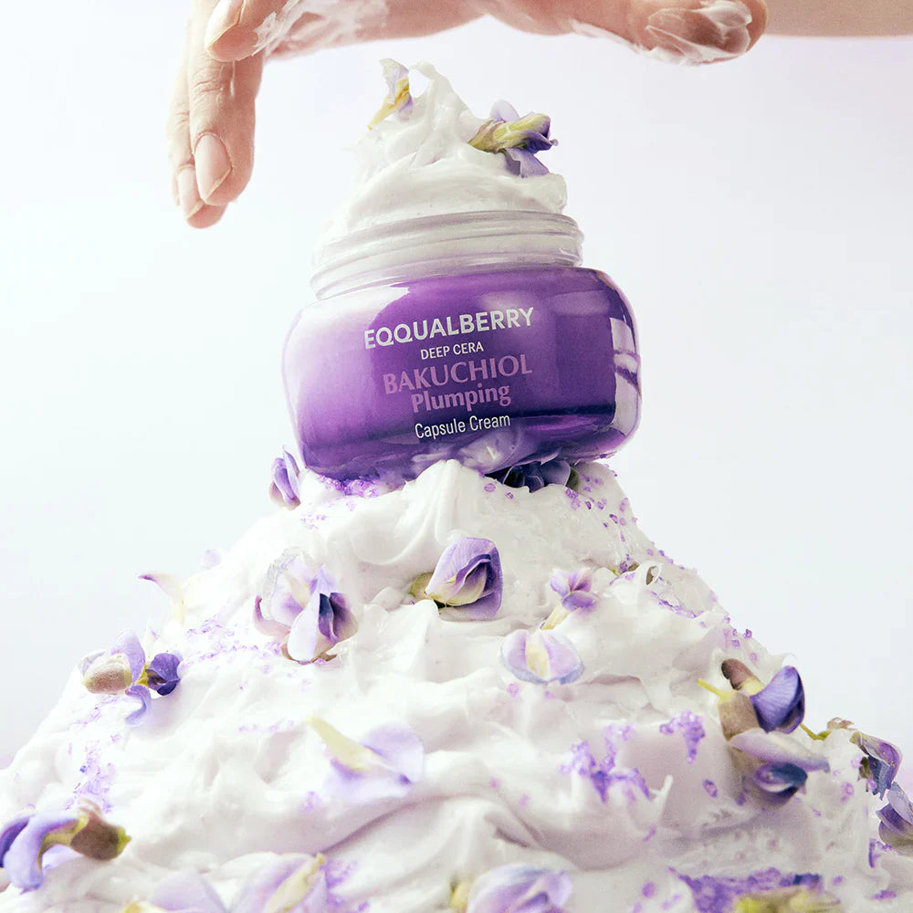 Eqqualberry Deep Cera Bakuchiol Plumping Face Cream 50ml - sheesha