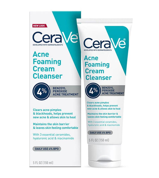 CeraVe Acne Foaming Cream Cleanser 150ml