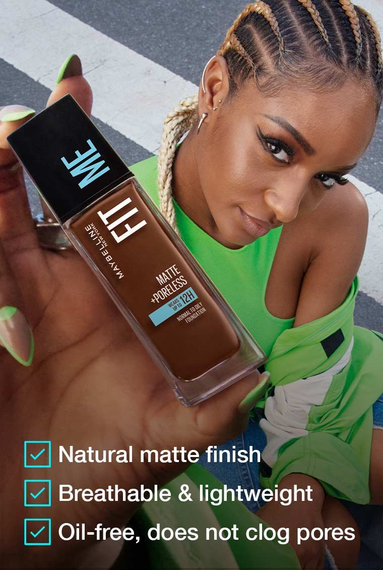Maybelline Fit Me Matte + Poreless Foundation 30ml - sheesha