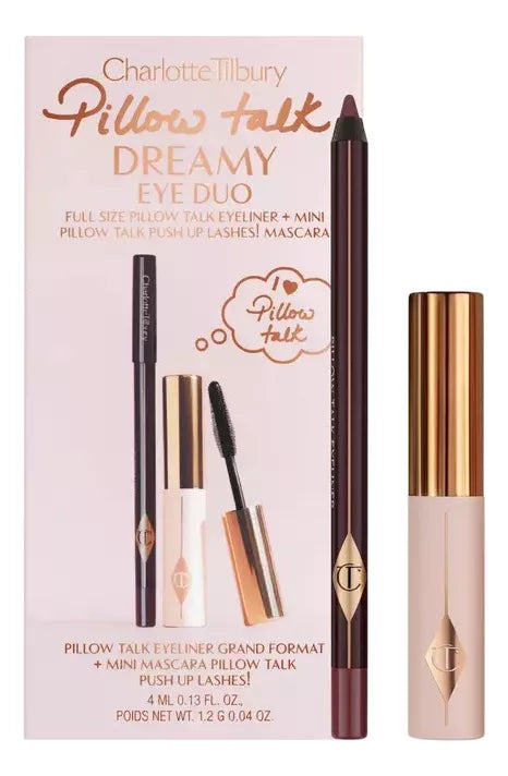 Charlotte Tilbury Pillow Talk Dreamy Eye Duo Mini Mascara and Full-Size Liner