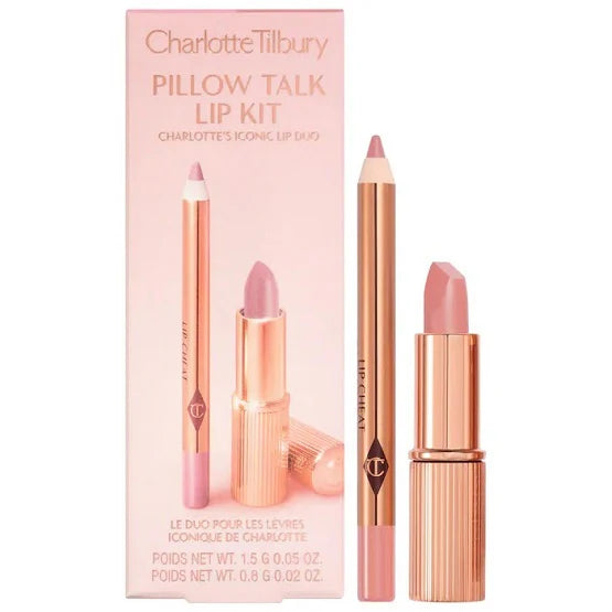 Charlotte Tilbury Pillow Talk Fair Lip Kit Set - Sheesha