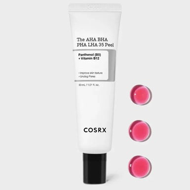 COSRX The AHA BHA PHA 35 Peel Face Serum 30ml - sheesha