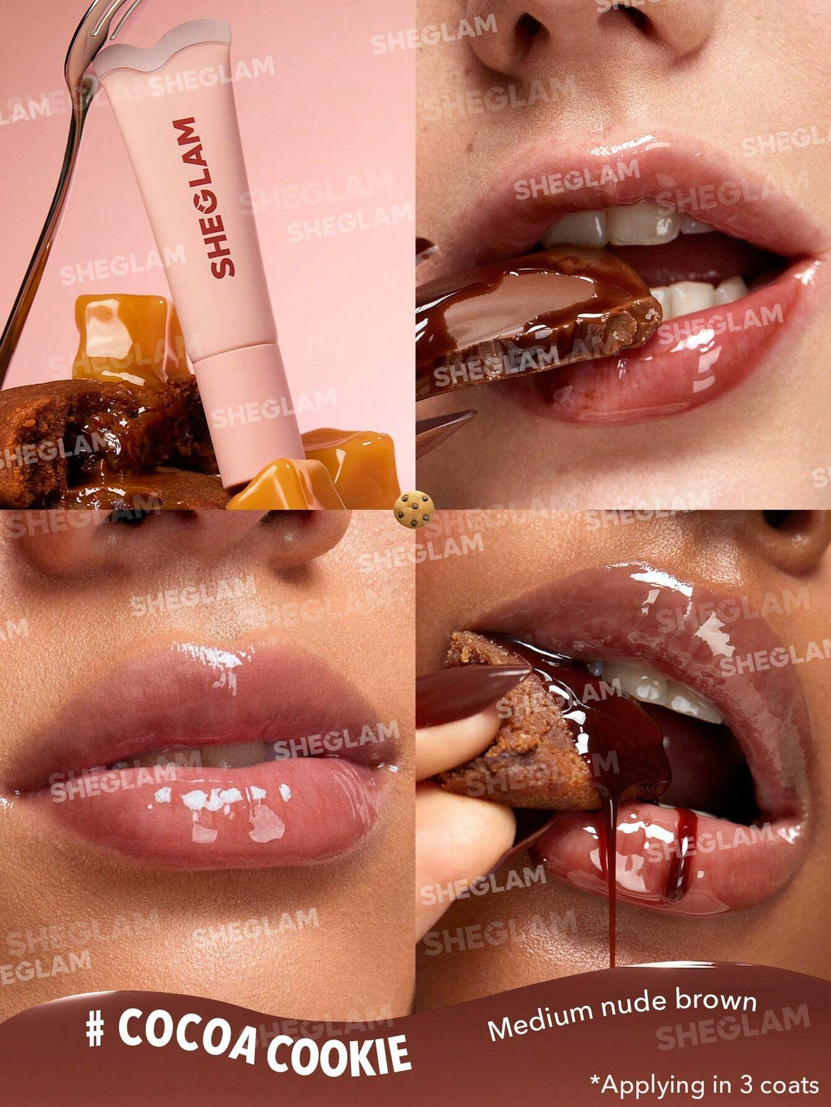 SHEGLAM Crystal Glaze Moisturising Lip Care Balm 10ml