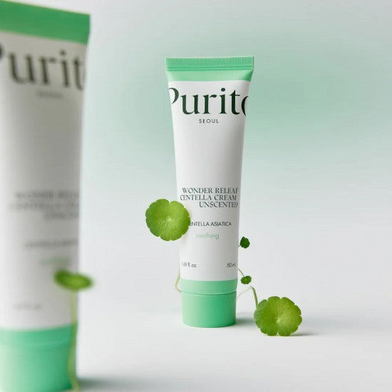 Purito Wonder Releaf Centella Cream Unscented 50Ml - sheesha
