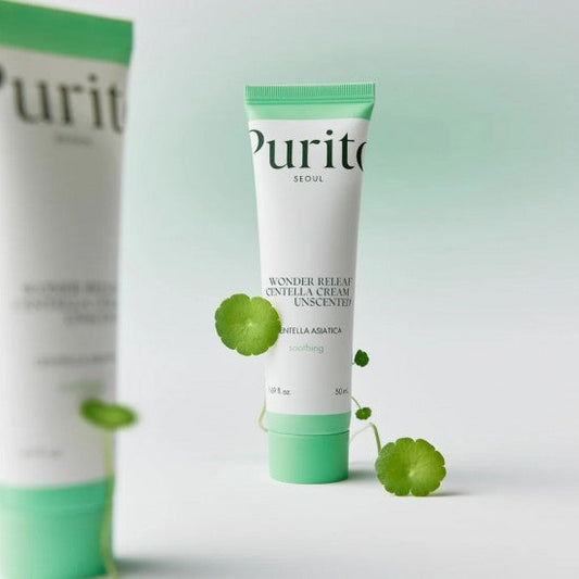 Purito Wonder Releaf Centella Cream Unscented 50Ml - sheesha