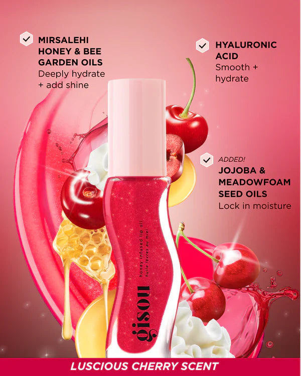 Gisou Honey Infused Lip Oil 8ml - Sheesha