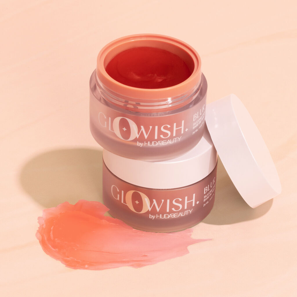 Huda Beauty GloWish Blur Jam Silicone Free Smoothing Primer 26ml - sheesha