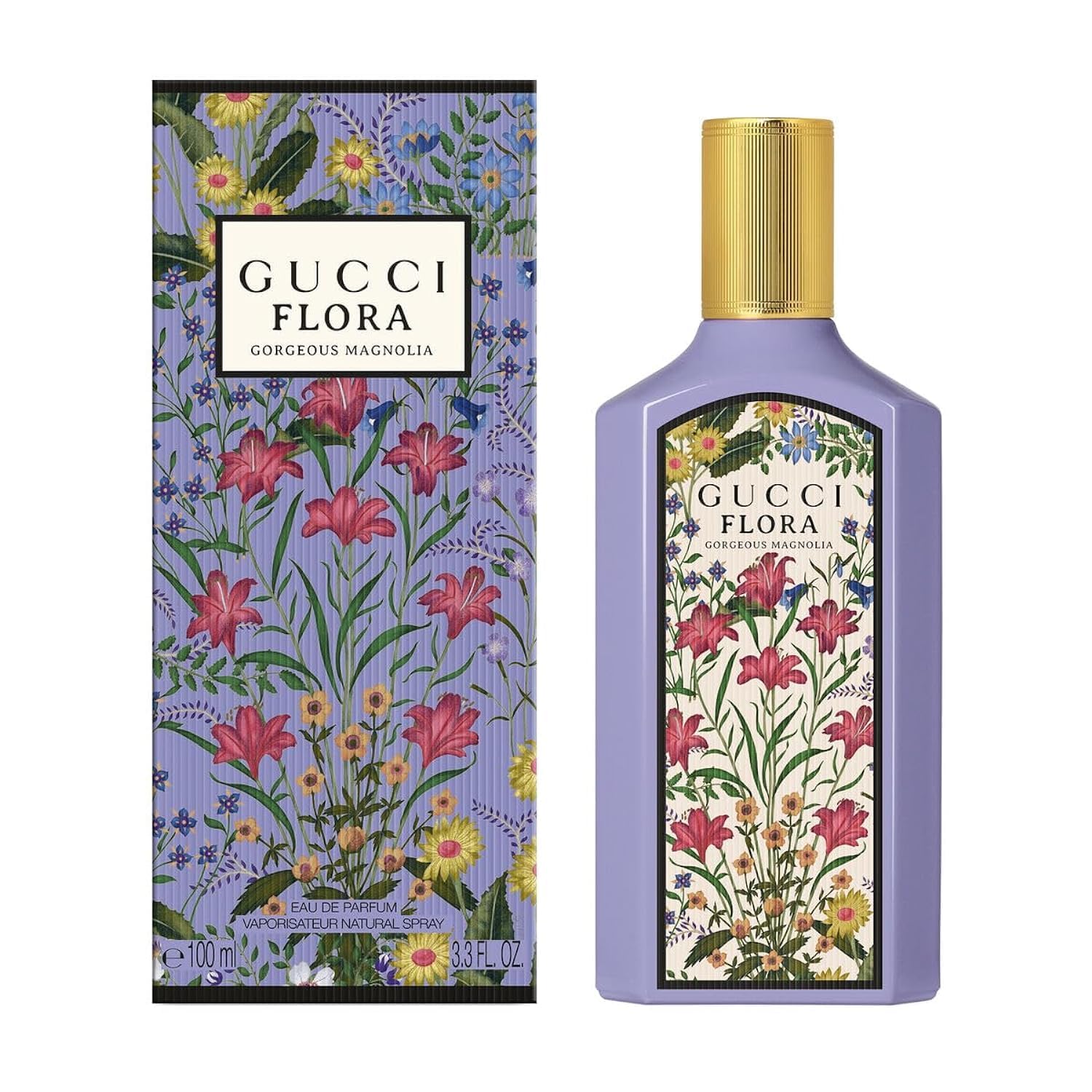 Gucci Flora Gorgeous Magnolia Eau De Parfum for Women 100ml - sheesha