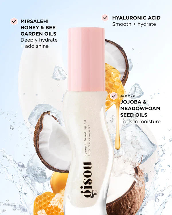 Gisou Honey Infused Lip Oil 8ml - Sheesha