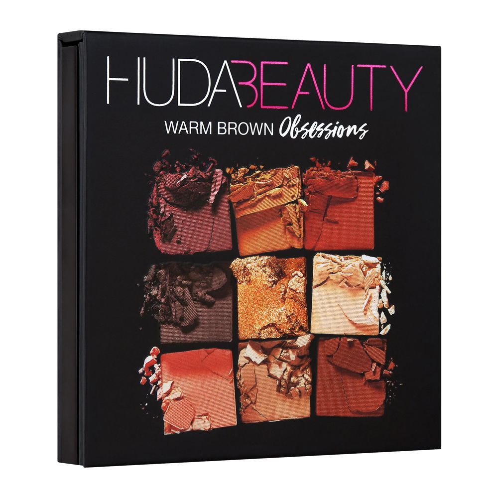 Huda Beauty Warm Brown Obsessions Eyeshadow Palette - sheesha