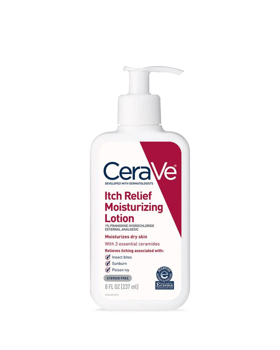 CeraVe Itch Relief Moisturizing Lotion 237ml – Anti-Itch Moisturizing Lotion
