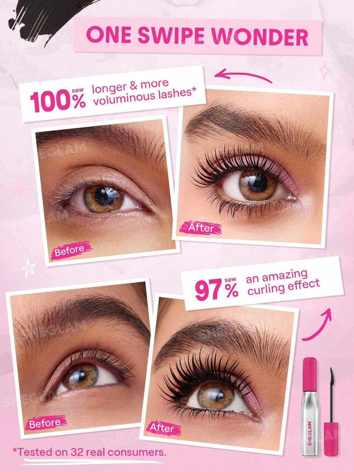Sheglam Lashlighter Up & Out Mascara - sheesha