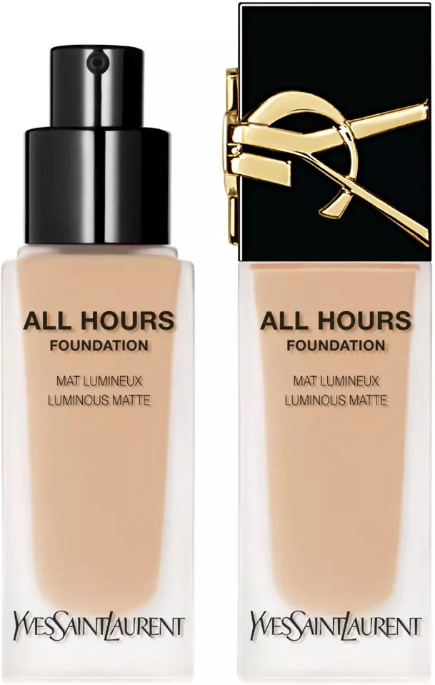 YSL All Hours Foundation 25ml – Full Coverage, Matte Finish & 24H Long Wear