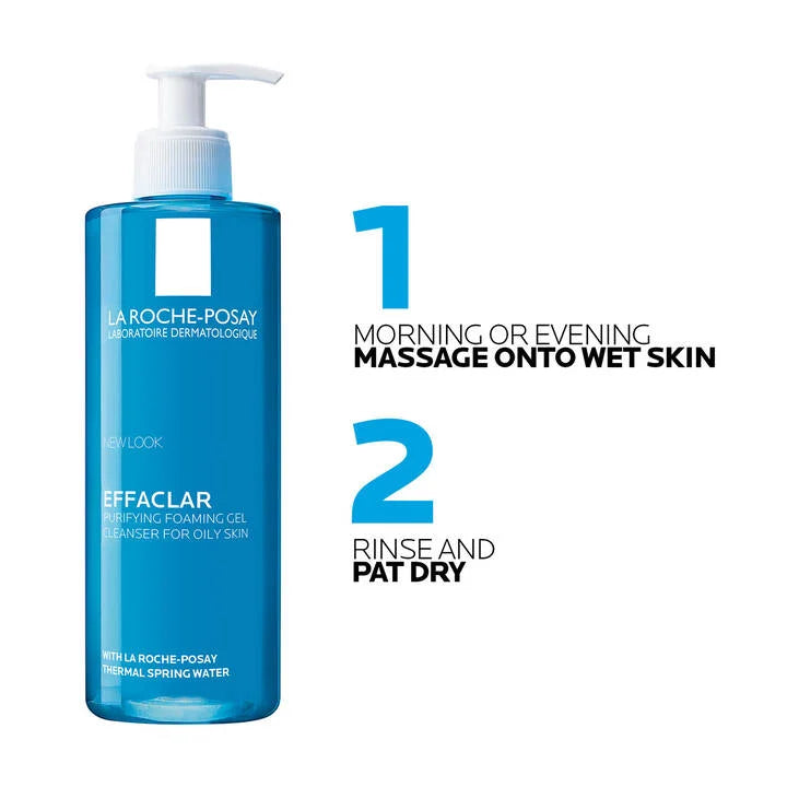 La Roche Posay Effaclar Gel Facial Wash for Oily Skin - sheesha