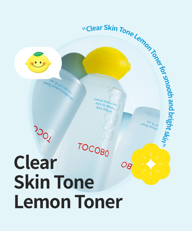 Tocobo AHA BHA Lemon Toner 150ml - sheesha