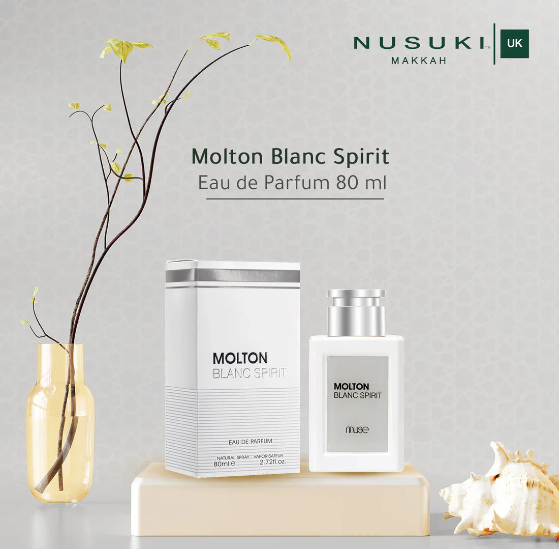 Molton Blanc Spirit EDP Perfume for Men 80ml - sheesha