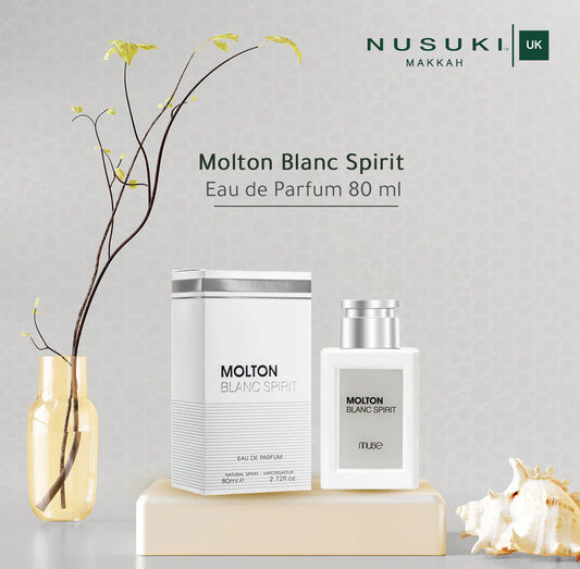 Molton Blanc Spirit EDP Perfume for Men 80ml - sheesha