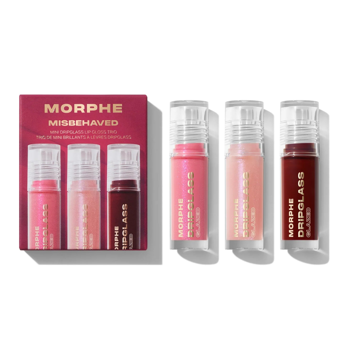 Morphe Misbehaved Lip Gloss Trio - sheesha