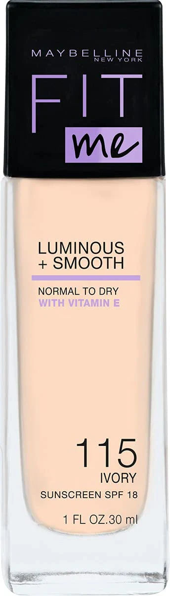 Maybelline Fit Me Luminous Smooth Liquid Foundation 30ml - sheesha