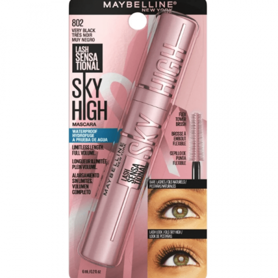 Maybelline Lash Sensational Sky High Waterproof Mascara - Dramatic Length & Volume - sheesha