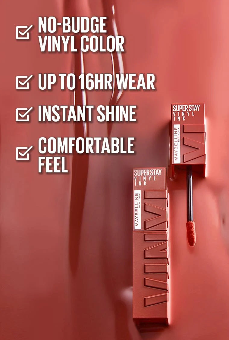 Maybelline Superstay Vinyl Ink Longwear Liquid Lipstick - sheesha