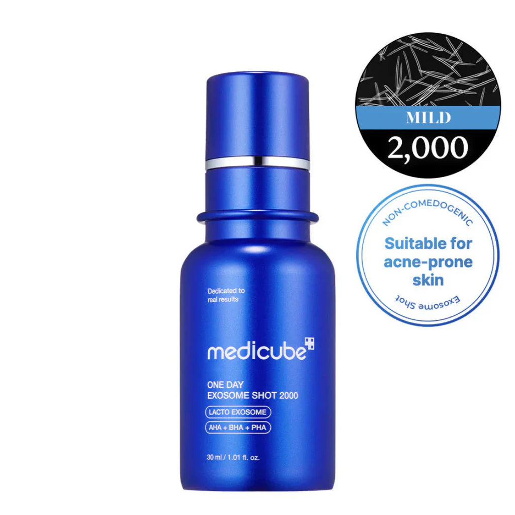 Medicube One Day Exosome Shot Pore Ampoule 2000 Face Serum 30ml - sheesha